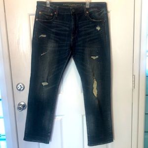 Mens American Eagle extreme flex 4 36x32 Jeans